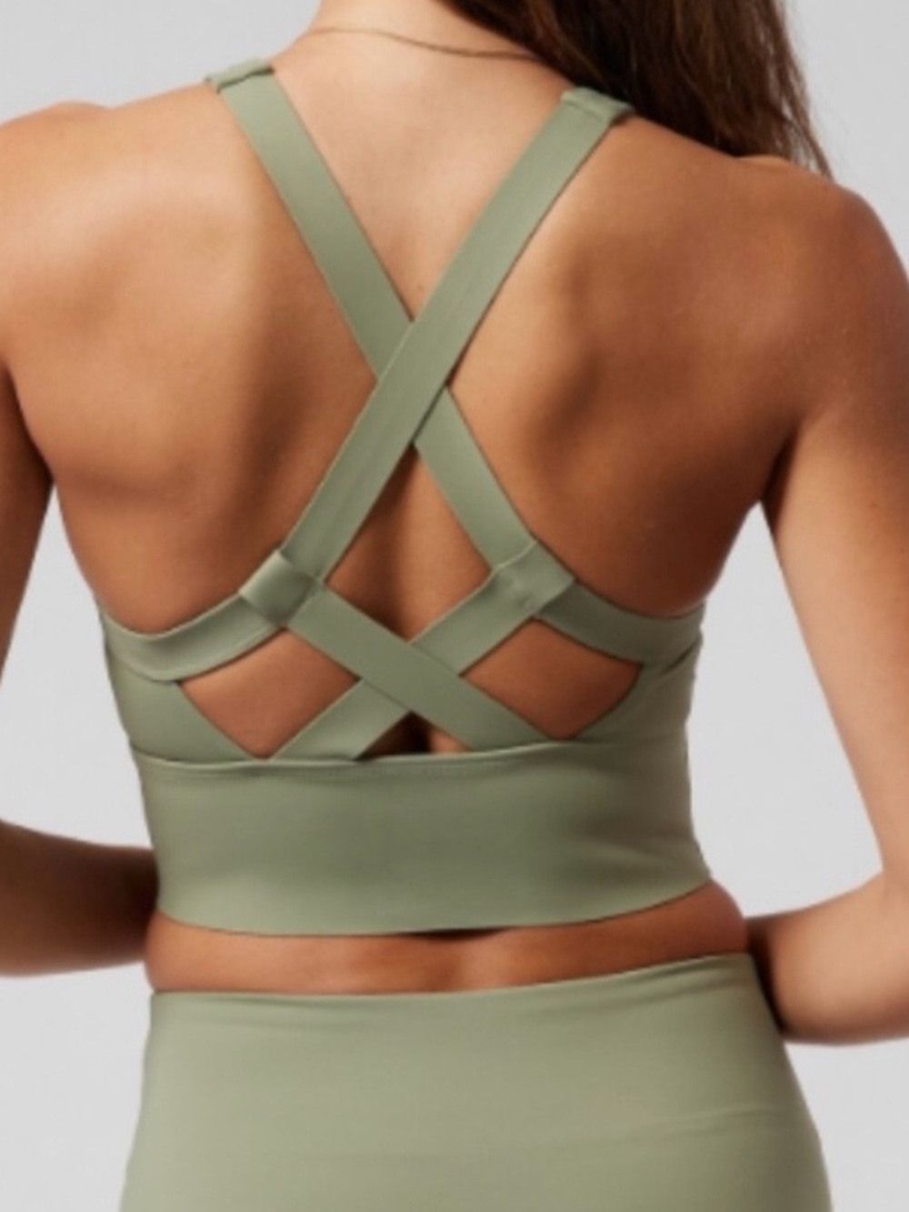 NWOT Athleta CrissCross Back Bikini Top